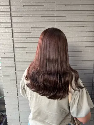 ミディアム カラー aaty さあやのヘアスタイル