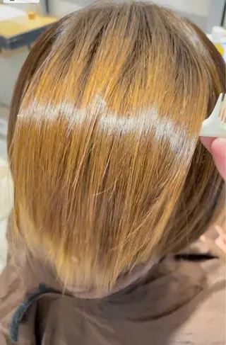 ショート パーマ 渡部雄大 ショート／縮毛矯正のヘアスタイル