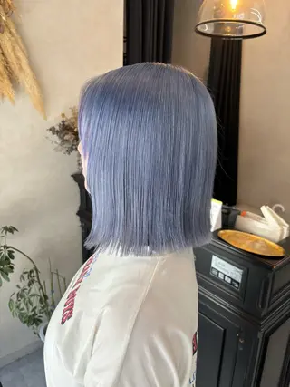 ミディアム 前田 美里のヘアスタイル