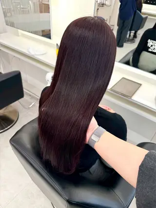 ロング カラー Parve  Mix 🫧梶川虹のヘアスタイル