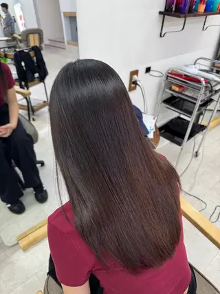 ロング ami所属・髪質改善ストレート/ ブリーチ/Shoyoのヘアスタイル