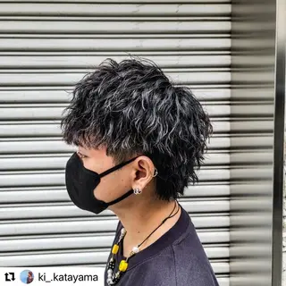 ミディアム カラー メンズ 🩷Eny terrace🩷のヘアスタイル