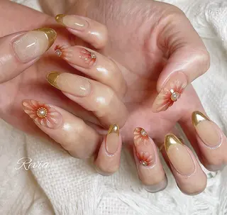 ネイル revia所属・ERI Nailistのネイルデザイン