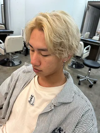 カラー すずき さくやのヘアスタイル