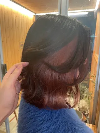 ミディアム lift by mag所属・ユナ ナチュラル／透明感のヘアスタイル