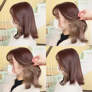 カラー 渋谷:インナーカラー ／🍒エリカ🍒のヘアスタイル