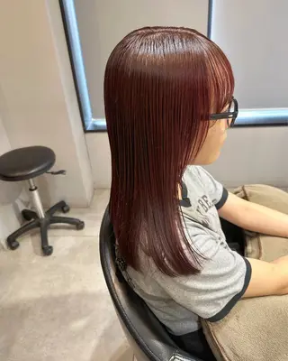 セミロング カラー 透明感カラー/ボブ /佐藤伶のヘアスタイル
