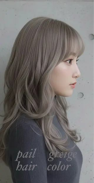 セミロング カラー M.SLASH 辻 孝志のヘアスタイル