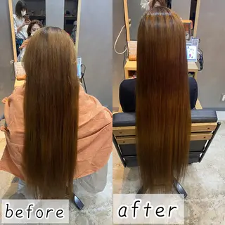 ロング 羽根 ひよりのヘアスタイル