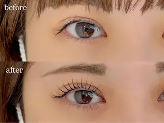 マツエク・マツパ saya/メンズ眉毛 /アンドヘルシーのマツエク・マツパデザイン