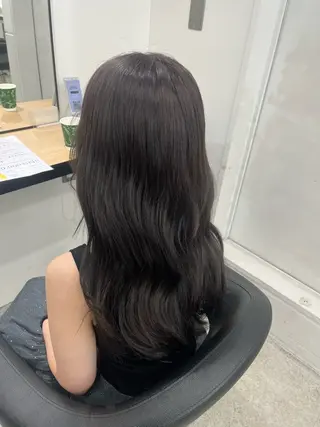 ロング miku/ラベンダー 透明感カラー🪻❤︎のヘアスタイル