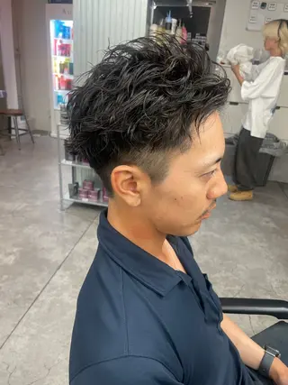 パーマ メンズ 町田エリアＮｏ．１/ パーマ特化/太田京希のヘアスタイル