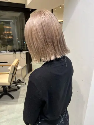 カラー ayaka🫧 梅田ダブルカラーのヘアスタイル