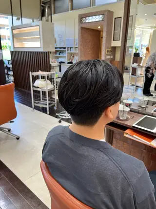 ショート パーマ メンズ AROH men's cut&men's perm 船橋店所属・🧊メンズ特化🧊 高木航希のヘアスタイル