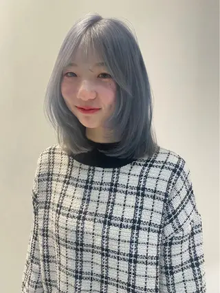 ミディアム カラー mai / linoah˚✧のヘアスタイル