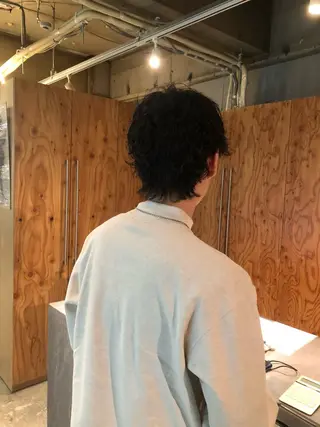 メンズ イトシテ所属・不藤 代史伽のヘアスタイル