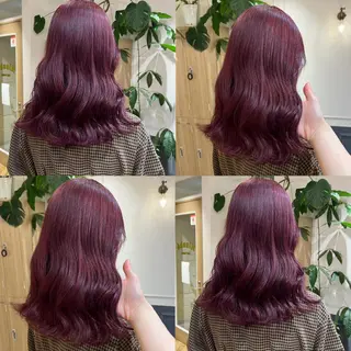 ロング カラー 艶カラー/韓国顔周り 🎀mamiのヘアスタイル