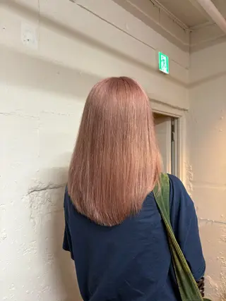 ミディアム tokute 中野真咲🐺のヘアスタイル