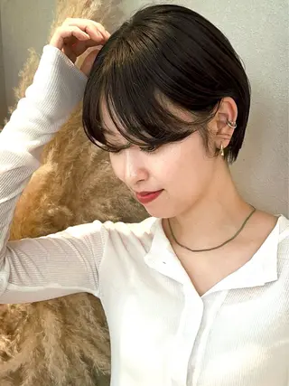 ショート 👑ショート/ボブ /銀座/ニシオカ👑のヘアスタイル