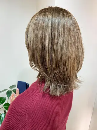 ミディアム カラー Stella hair mode所属・ステラヘアモード 井澤元樹のヘアスタイル