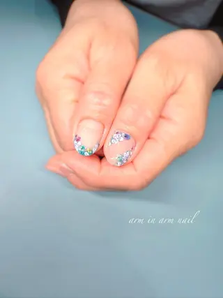 ネイル arm in arm ︎✿Yamamotoのマツエク・マツパデザイン