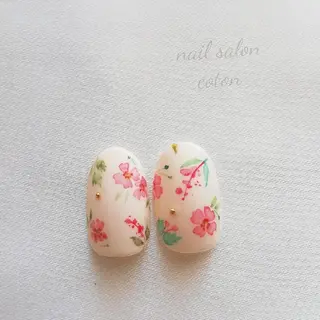 ネイル 🥀ネイルサロン cotonコトン🥀のネイルデザイン