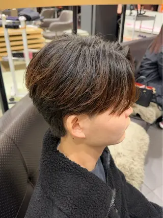 メンズ レイヤー/スパイキー ショート/坂本翔のヘアスタイル