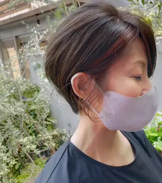 ショート カラー Hair Amaz! ～髪質改善～ 二子玉川所属・tomo     のヘアスタイル