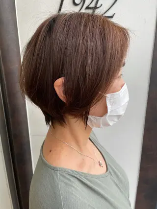ショート モリオフロムロンドン池袋店所属・冨永 さやかのヘアスタイル