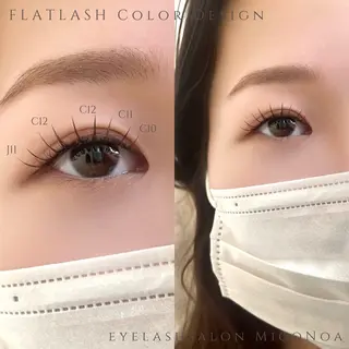 マツエク・マツパ MicoNoa所属・MicoNoa Asamiのマツエク・マツパデザイン