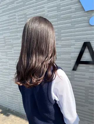 セミロング 透明感/レイヤー💎 髪質改善/希美のヘアスタイル
