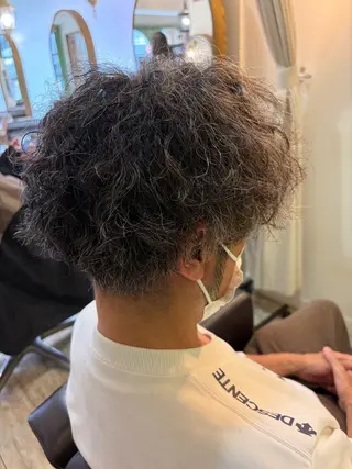 ショート パーマ メンズ 髪質改善ストレート Chiaki 🦋のヘアスタイル