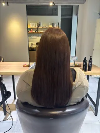 ロング Racicu所属・尾形 百花のヘアスタイル