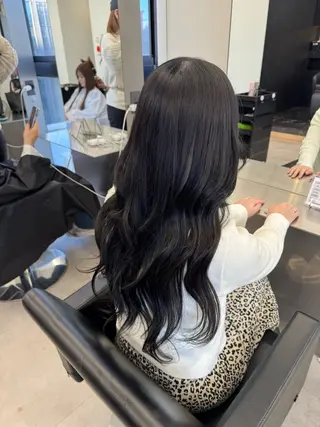 ロング カラー エクステ/ベージュ 韓国ヘア/KENTAのヘアスタイル