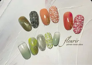ネイル フルリール 【プライベートサロンのネイルデザイン