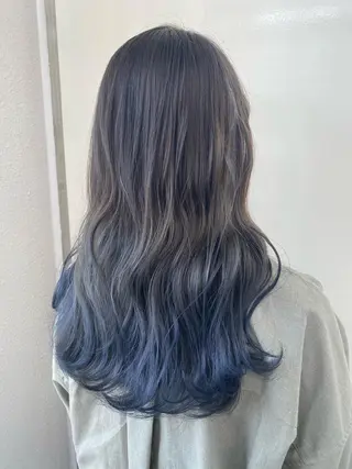 セミロング カラー 韓国ヘア顔周りカット 艶髪ベージュtamaのヘアスタイル