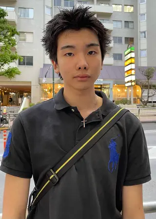 メンズ メンズカット パーマ[佐橋]のヘアスタイル