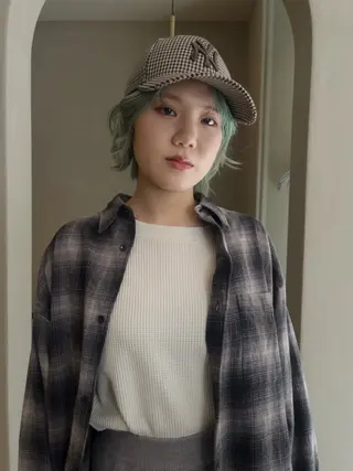 カラー hishida akiho  🩰のヘアスタイル