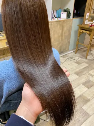 ロング ku-to+所属・髪質改善✨ 角谷　勇のヘアスタイル