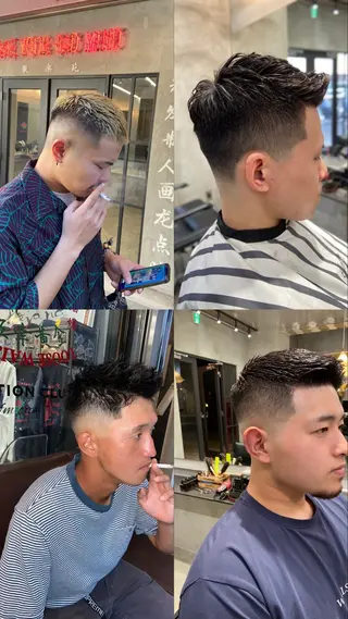 ショート なかむら りきやのヘアスタイル