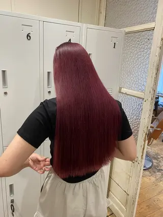 ロング カラー ハイトーンカラー 🍬Rinka🍬のヘアスタイル