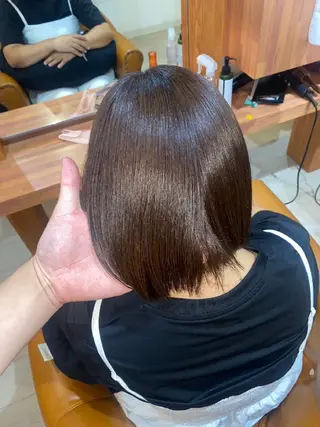 カラー 種子田 結理のヘアスタイル