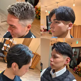 ショート メンズ Flow所属・黒原 将貴のヘアスタイル