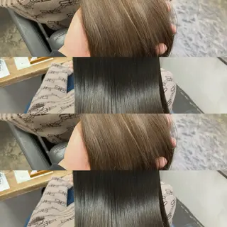 ミディアム カラー FiNbyallure 池袋所属・シアカラー×髪質改善 技術保証/浦前翼のヘアスタイル
