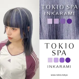 ミディアム カラー 【23時まで営業】 酒井啓佑のヘアスタイル