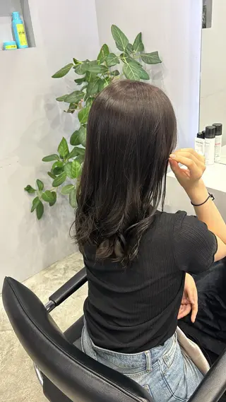 カラー 木村 彩乃のヘアスタイル