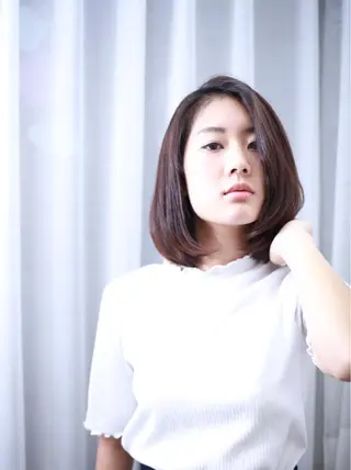 ショート カラー Lien by hair所属・宮崎 睦のヘアスタイル