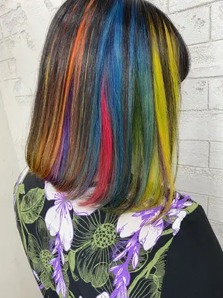 ショート カラー Eleanor立川北口所属・🦋YUI 髪質改善 ブリーチ　着付け🦋のヘアスタイル