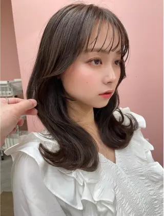 ミディアム 髪質改善特化💫 韓国ヘアAyumuのヘアスタイル