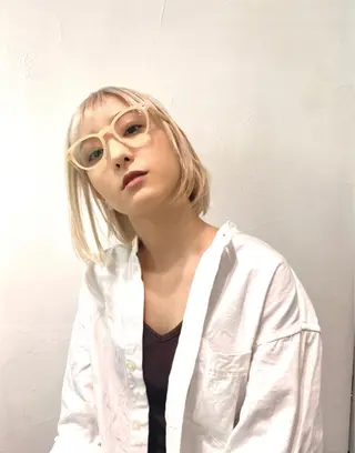 ショート カラー DX渋谷所属・カラー特化美容師 サトウリュウマのヘアスタイル